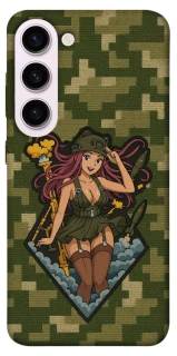 Чохол на Samsung Galaxy S23+ Military Waifu фото 1 з 1