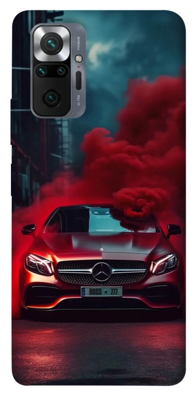 Чехол на Xiaomi Redmi Note 10 Pro Mercedes in smoke фото 1 из 1