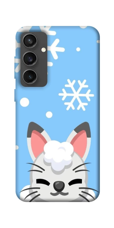Чохол на Samsung Galaxy S24 FE Adopt Me Snow Kitty Smile фото 1 з 1