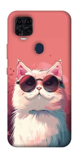 Чохол на ZTE Blade v2020 Сat with glasses фото 1 з 1