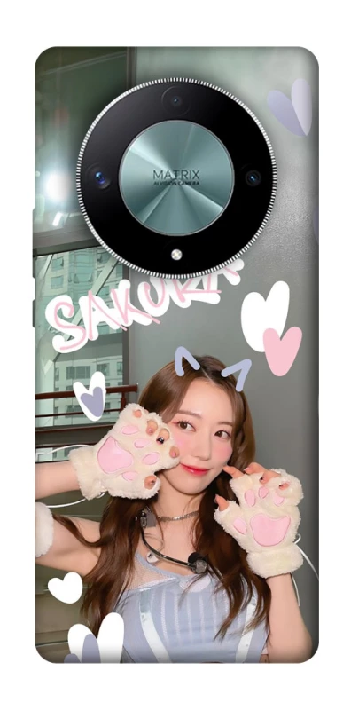 Чохол на Huawei Magic6 Lite Sakura - LE SSERAFIM фото 1 з 1