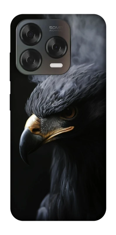 Чехол на ZTE Blade V70 Design black eagle фото 2 из 2