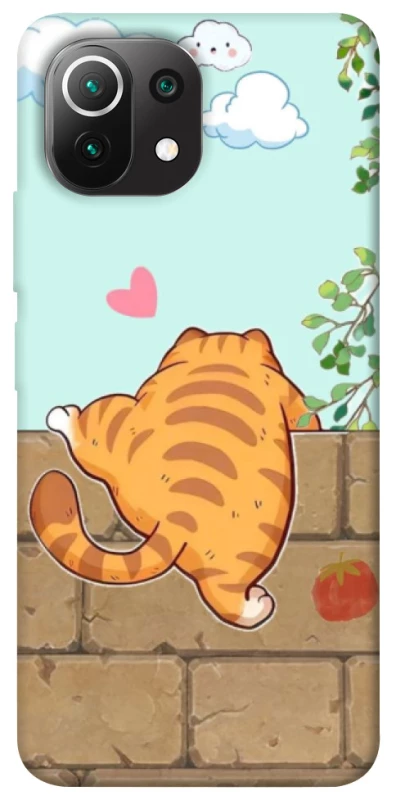 Чохол на Xiaomi Mi 11 Lite Cat the meow фото 1 з 1