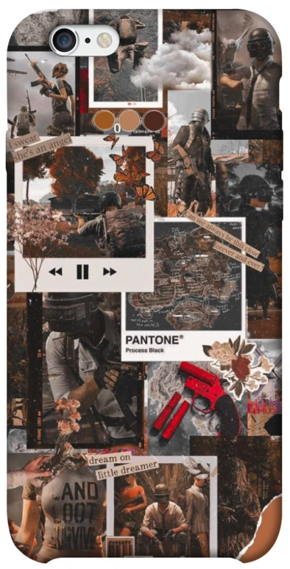 Чохол на Apple iPhone 6/6s (4.7") PUBG Collage фото 1 з 1