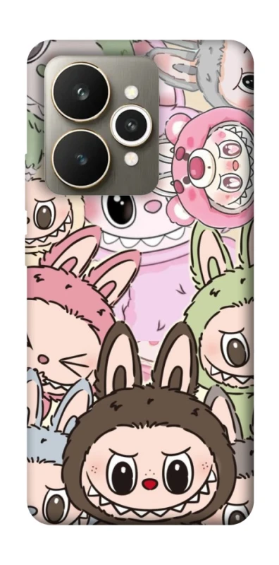 Чохол на Realme 15 All Labubu 3 фото 1 з 1