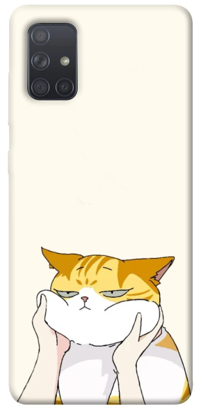 Чехол на Samsung Galaxy A71 Cat bun фото 1 из 1