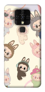 Чохол на TECNO Camon 16 SE Labubu Dance фото 1 з 1