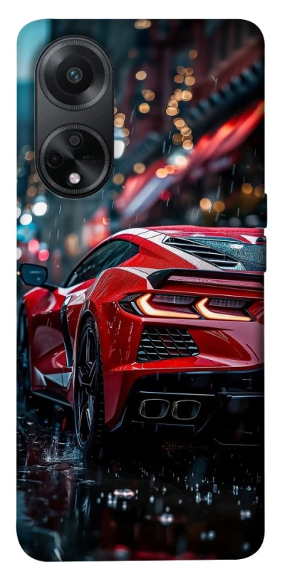 Чехол на Oppo A58 4G Red sports car фото 1 из 1