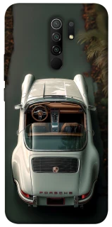 Чехол на Xiaomi Redmi 9 White porsche фото 1 из 1