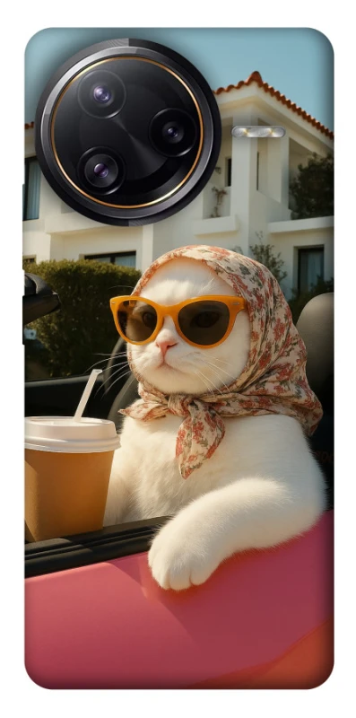 Чохол на Xiaomi Poco F7 Pro Stylish Cat Cruise фото 1 з 1