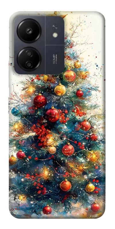 Чехол на Xiaomi Poco C65 Новогодний v36 фото 1 из 1