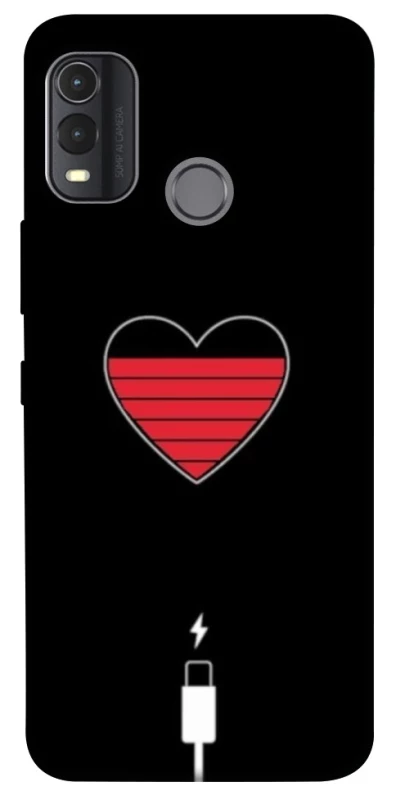 Чехол на Nokia G11 Plus Charge your heart фото 1 из 1