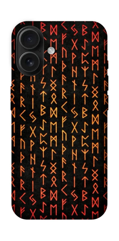 Чехол на Apple iPhone 16 Руны фото 1 из 1