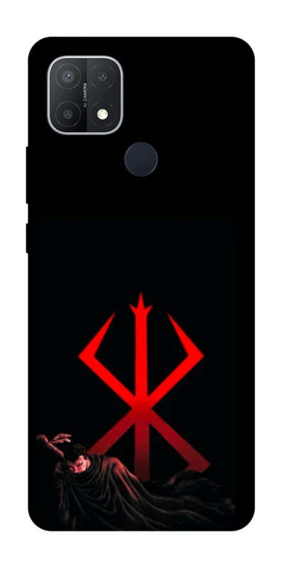 Чохол на Oppo A15s / A15 Berserk Red Logo фото 1 з 1