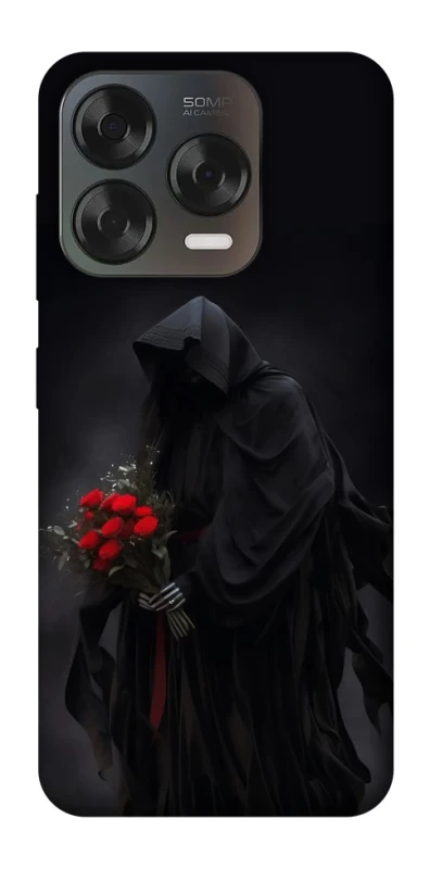 Чехол на ZTE Blade V70 Design Dark Skeleton фото 1 из 2