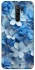 Чехол на Xiaomi Redmi 9 Синие цветы фото 1 из 1
