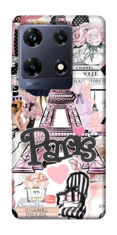 Чохол на Infinix Note 30 Pro Fashion collage ver.8 фото 1 з 1