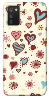 Чохол на Samsung Galaxy A03s Pretty hearts фото 1 з 1