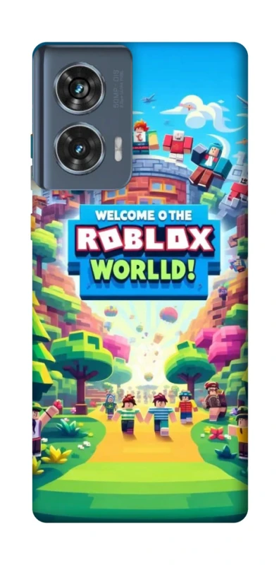 Чохол на Motorola Edge 50 Roblox World фото 1 з 1