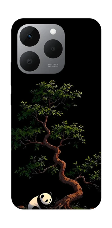 Чохол на Realme 15T Panda and tree фото 1 з 1