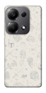 Чохол на Xiaomi Redmi Note 13 Pro 5G Star Wars background ver.1 фото 1 з 1
