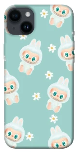 Чехол на Apple iPhone 14 Plus (6.7") Labubu Green фото 1 из 1
