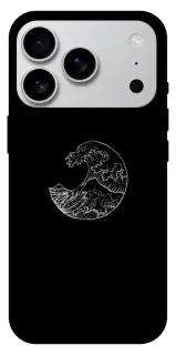 Чехол на Apple iPhone 18 Pro Max Black tsunami фото 1 из 1