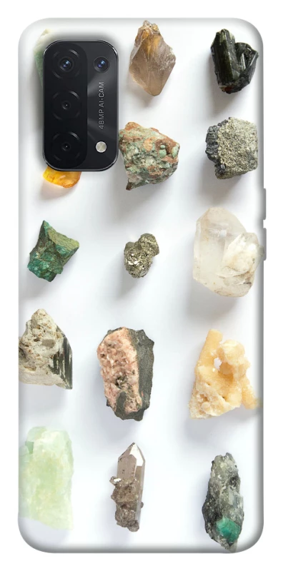 Чехол на Oppo A54 5G / A74 5G Коллекция кристаллов фото 1 из 1