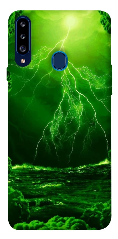 Чохол на Samsung Galaxy A20s Блискавка v2 фото 1 з 1
