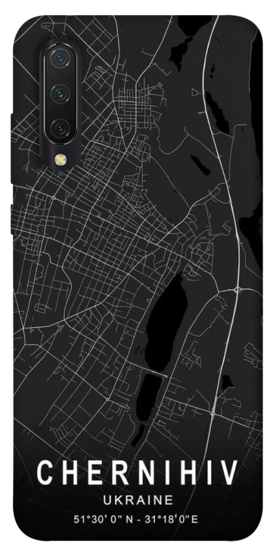 Чехол на Xiaomi Mi CC9 / Mi 9 Lite Chernihiv map фото 1 из 1