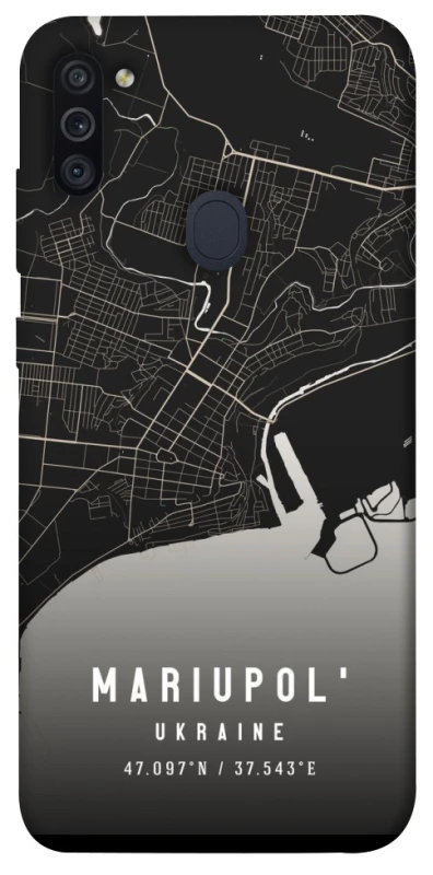 Чохол на Samsung Galaxy M11 Mariupol map фото 1 з 1