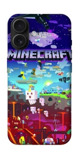 Чехол на Apple iPhone 16 Minecraft world фото 1 из 1