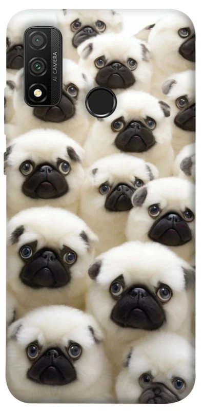 Чохол на Huawei P Smart (2020) Doggy Pug Love фото 1 з 1