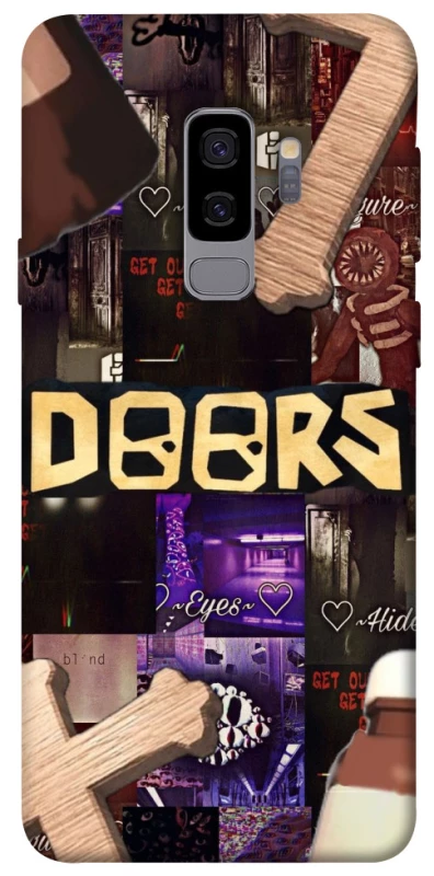 Чохол на Samsung Galaxy S9+ Roblox doors dark mode фото 1 з 1