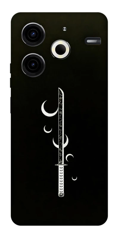 Чехол на TECNO Pova 6 Neo (LI6) Самурай всегда с катаной фото 1 из 1