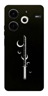 Чехол на TECNO Pova 6 Neo (LI6) Самурай всегда с катаной фото 1 из 1