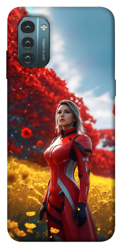 Чохол на Nokia G21 Cyber space girl ver.5 фото 1 з 1