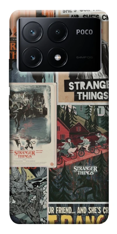 Чохол на Xiaomi Poco X6 Stranger Things ver.15 фото 1 з 1