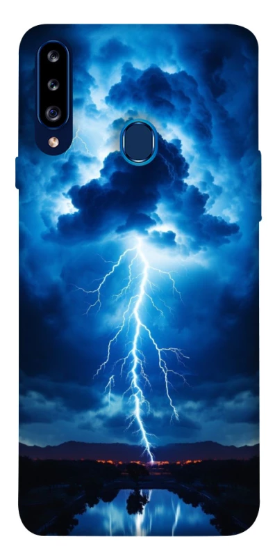 Чохол на Samsung Galaxy A20s Блискавка фото 1 з 1