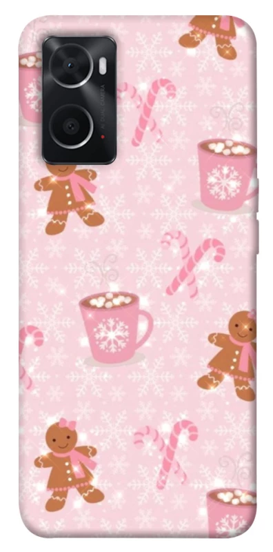 Чохол на Oppo A76 4G Новорічний v41 фото 1 з 1