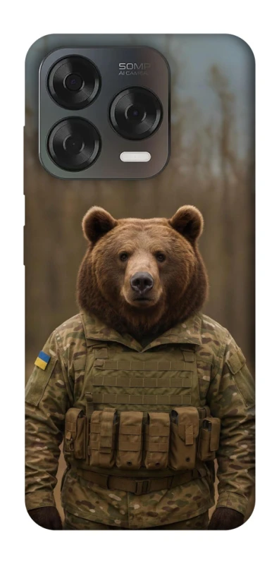Чохол на ZTE Blade V70 Design Ведмідь захисник фото 1 з 2