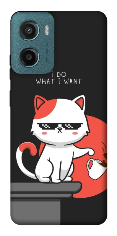 Чохол на Motorola Moto G06 I do what i wont фото 1 Чохол на Motorola Moto G06 I do what i wont фото 1 з 1