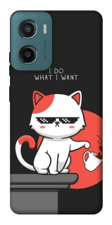 Чохол на Motorola Moto G06 I do what i wont фото 1 Чохол на Motorola Moto G06 I do what i wont фото 1 з 1