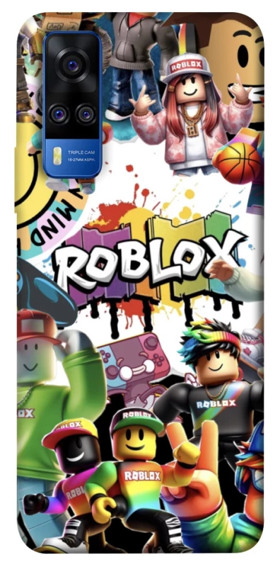 Чохол на Vivo Y51a Roblox Characters Collage фото 1 з 1