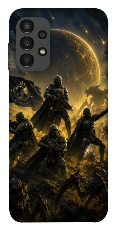 Чехол на Samsung Galaxy A13 4G HELLDIVERS ver.2 фото 1 из 1