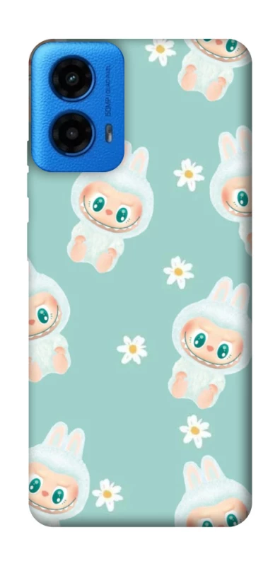 Чохол на Motorola Moto G45 Labubu Green фото 1 з 1