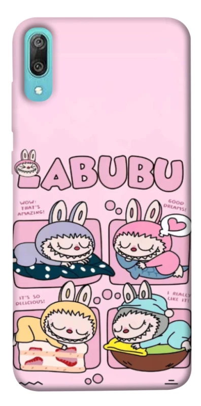 Чохол на Huawei Y6 Pro (2019) Labubu Dreams Collage фото 1 з 1