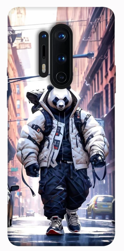 Чохол на OnePlus 8 Pro Панда кур'єр фото 1 з 1