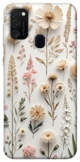 Чехол на Samsung Galaxy M21 Floral design ver.1 фото 1 из 1