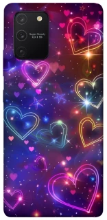 Чохол на Samsung Galaxy S10 Lite Drawn hearts фото 1 з 1